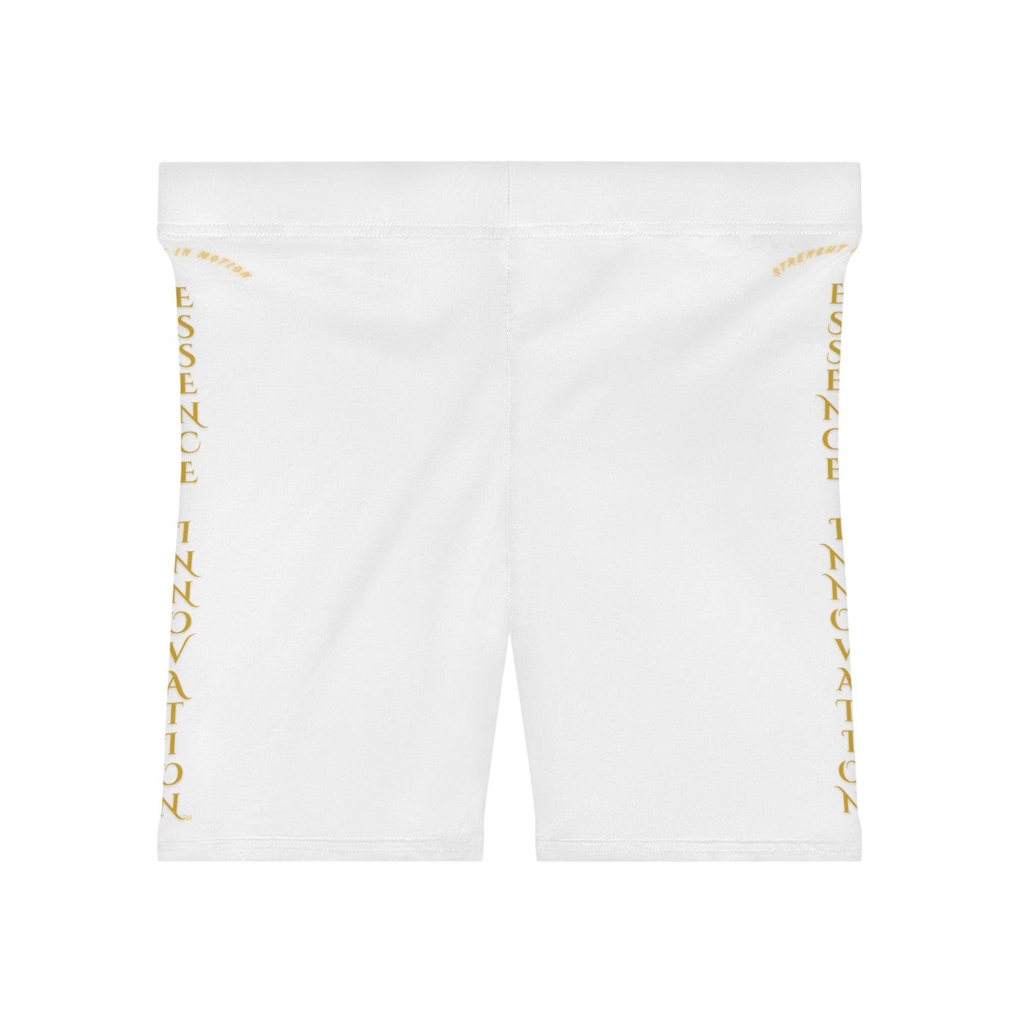 Seek More BS VI | EI Sports Biker Shorts | White