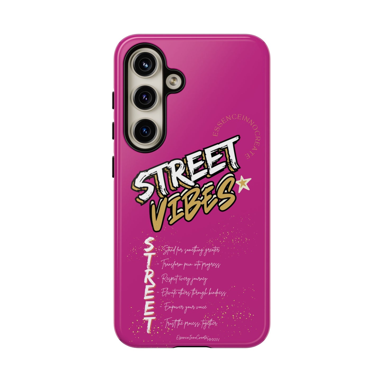 EssenceInnoCreate® Street Vibes Pink Phone Case