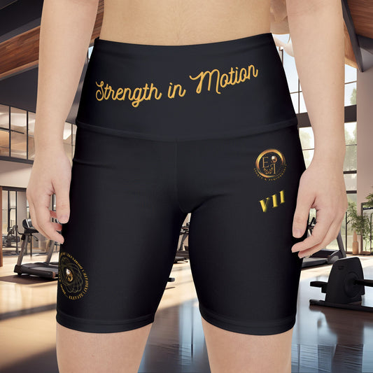 Strength In Motion VII | Ladies Workout Shorts | Black