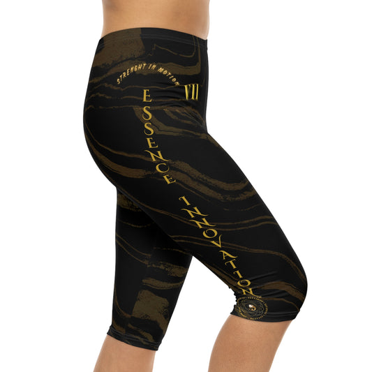 Seek More CLS VII | Capri Leggings | EI Sports | Black