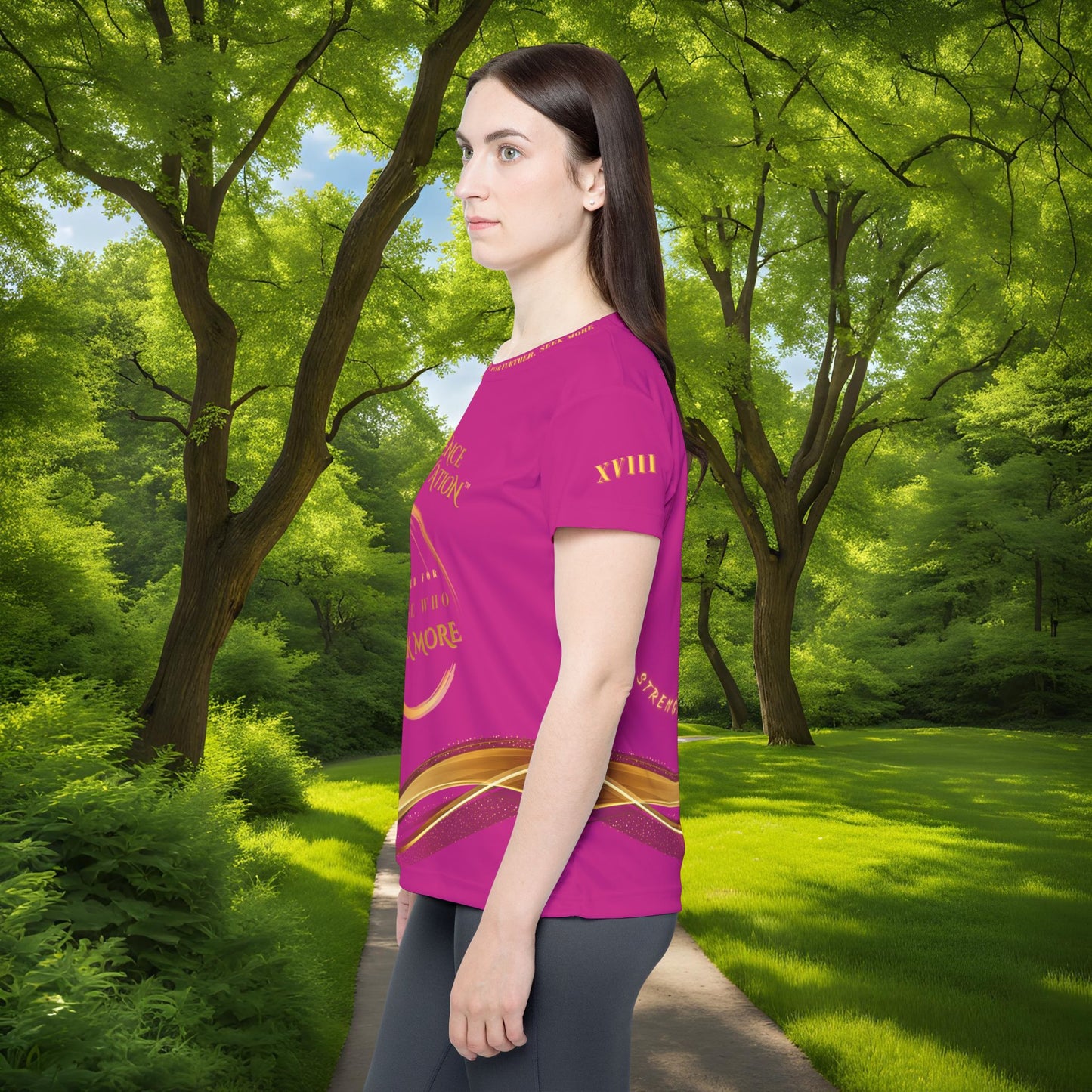 Seek More Luxe~J XVIII | EI Sports Performance Jersey | Pink