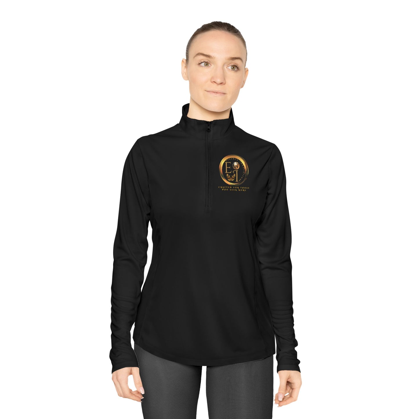 Seek More Performance Pullover | Ladies Quarter-Zip | EI Sports Apparel