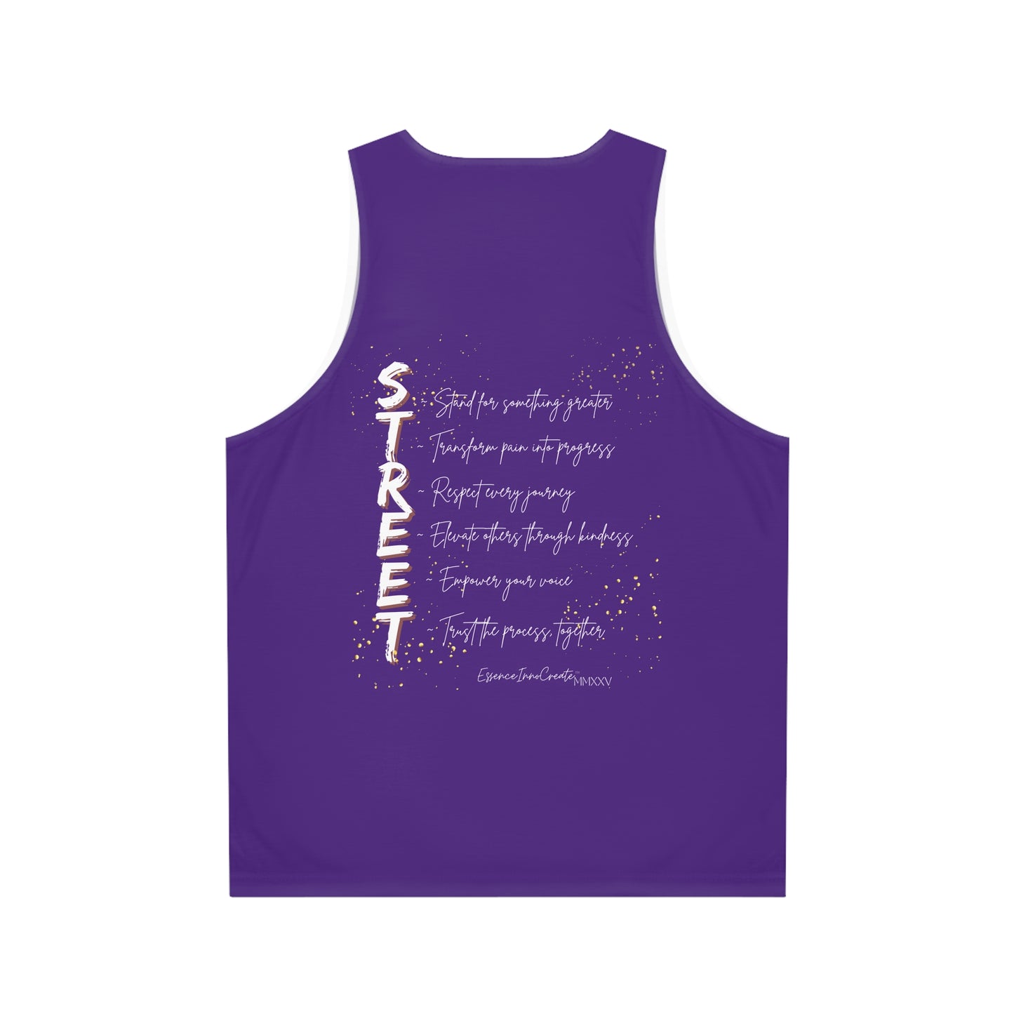 Street Wear Tank XVI | EssenceInnoCreate | Purple