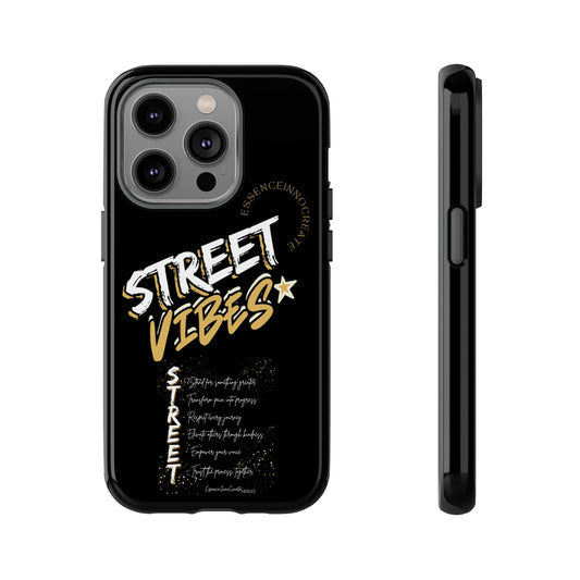 EssenceInnoCreate® Street Vibes Black Phone Case