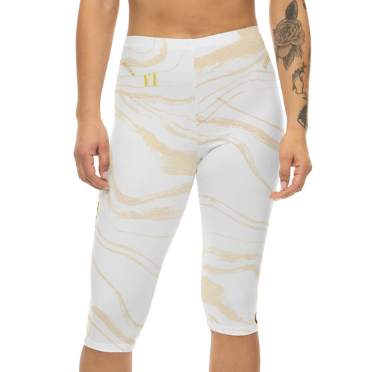 Seek More CLS VI | Capri Leggings | EI Sports | White