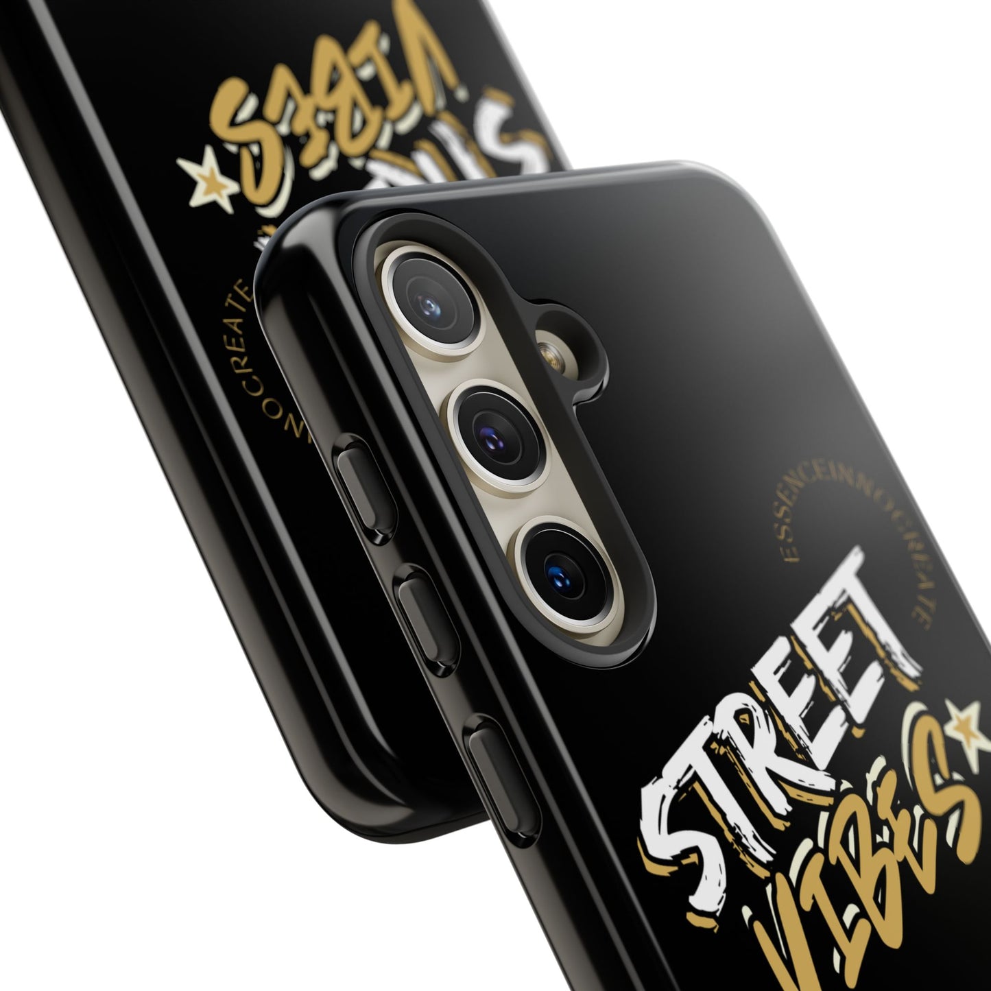 EssenceInnoCreate® Street Vibes Black Phone Case