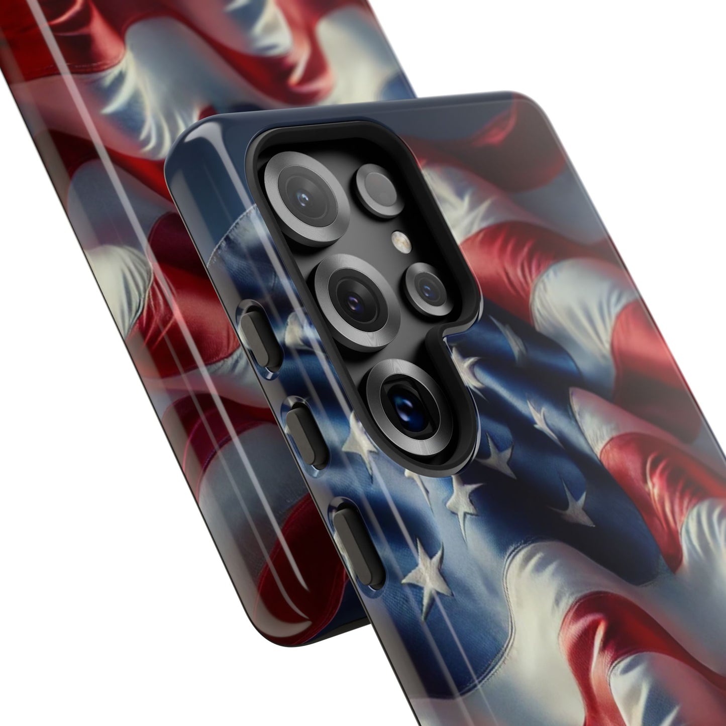 EssenceInnoCreate® Patriotic Phone Case, American Flag Design