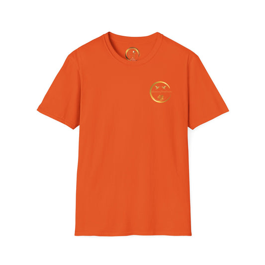 Orange Softstyle Tee | EssenceInnoCreate | Unisex Streetwear