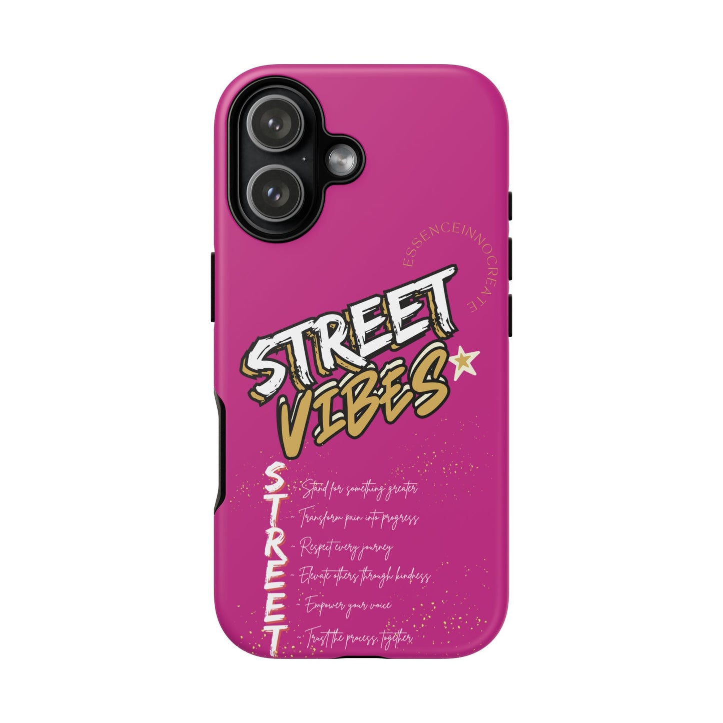 EssenceInnoCreate® Street Vibes Pink Phone Case