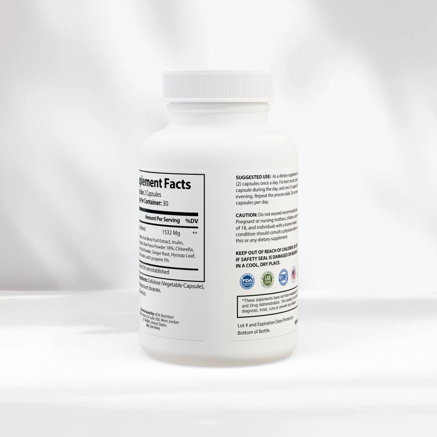 EI Acai Berry Complex | Digestive & Antioxidant Support | 60 Capsules