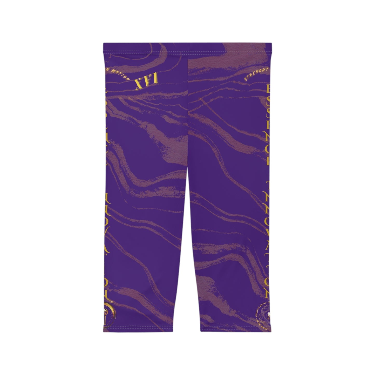 Seek More CLS XVI | Capri Leggings | EI Sports | Purple