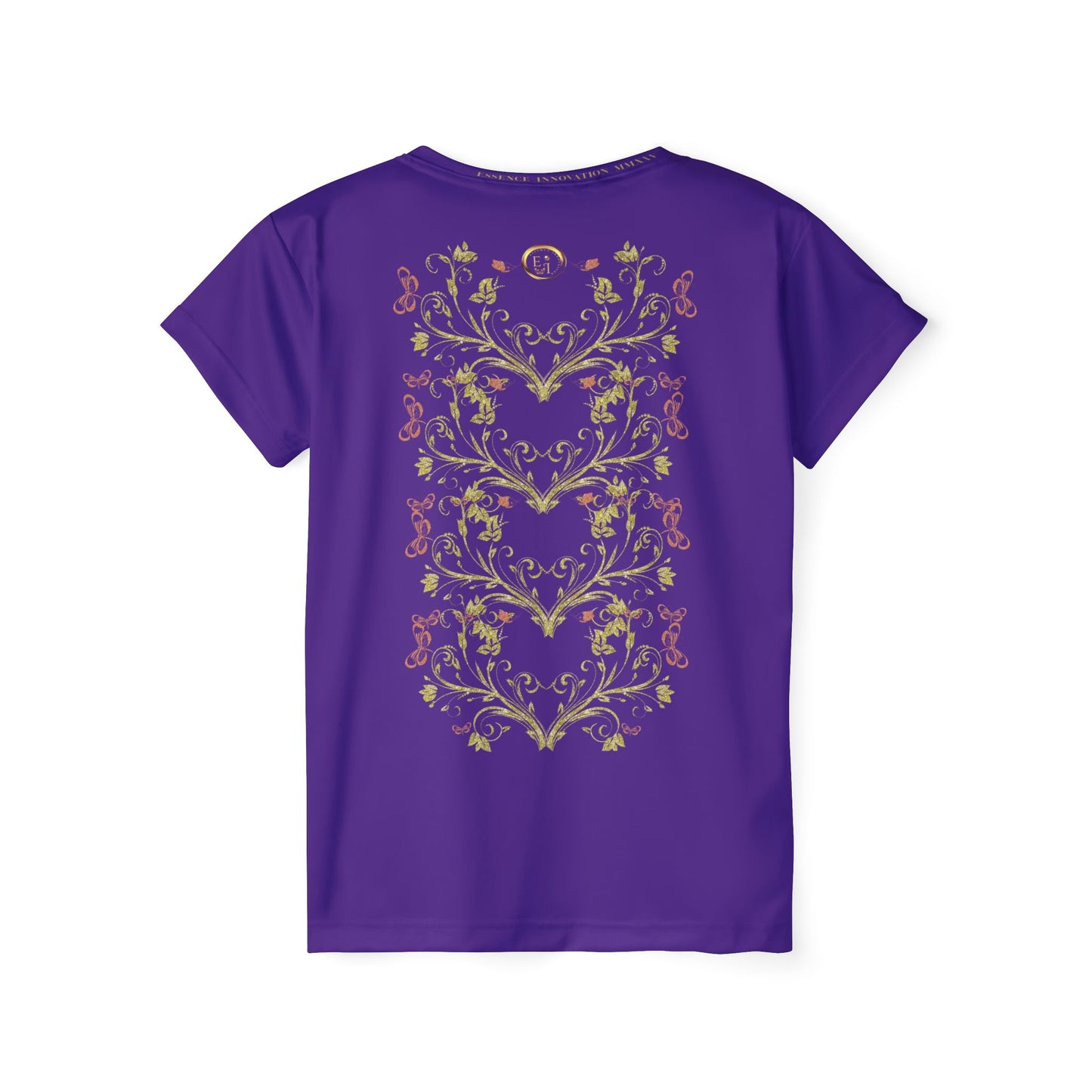 Butterfly Blossom Tee XVI | EssenceInnoCreate | Purple