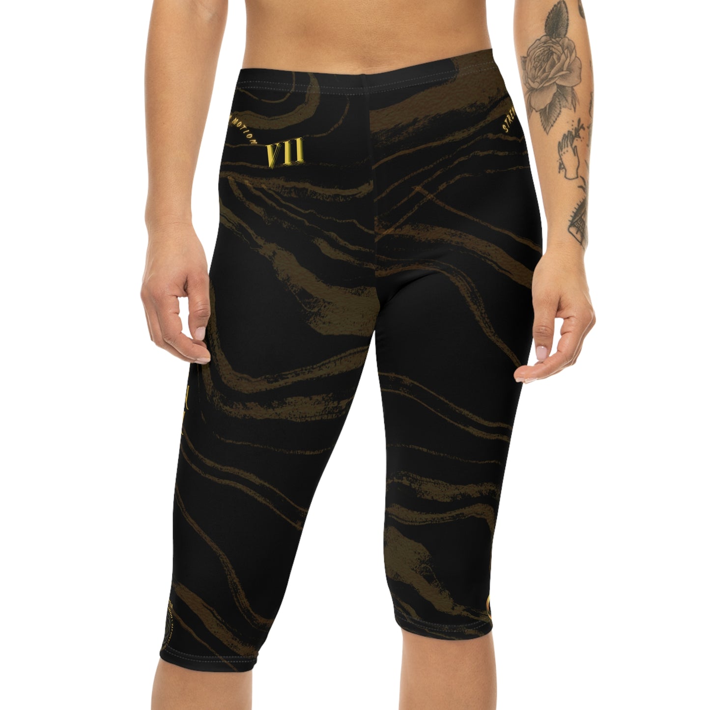 Seek More CLS VII | Capri Leggings | EI Sports | Black