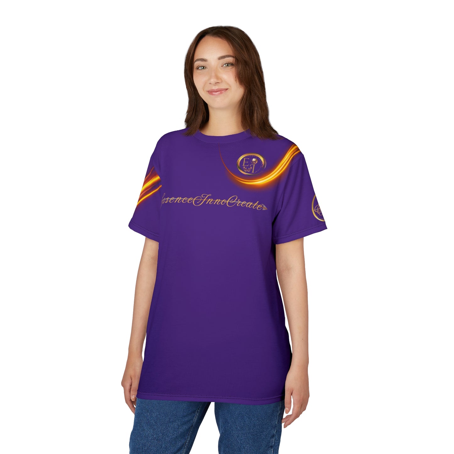 Purple Trendsetters Flame Tee | EssenceInnoCreate