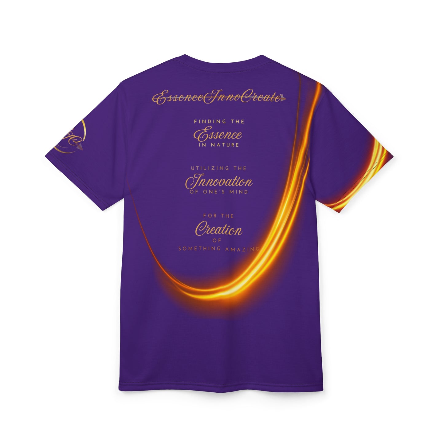 Purple Trendsetters Flame Tee | EssenceInnoCreate