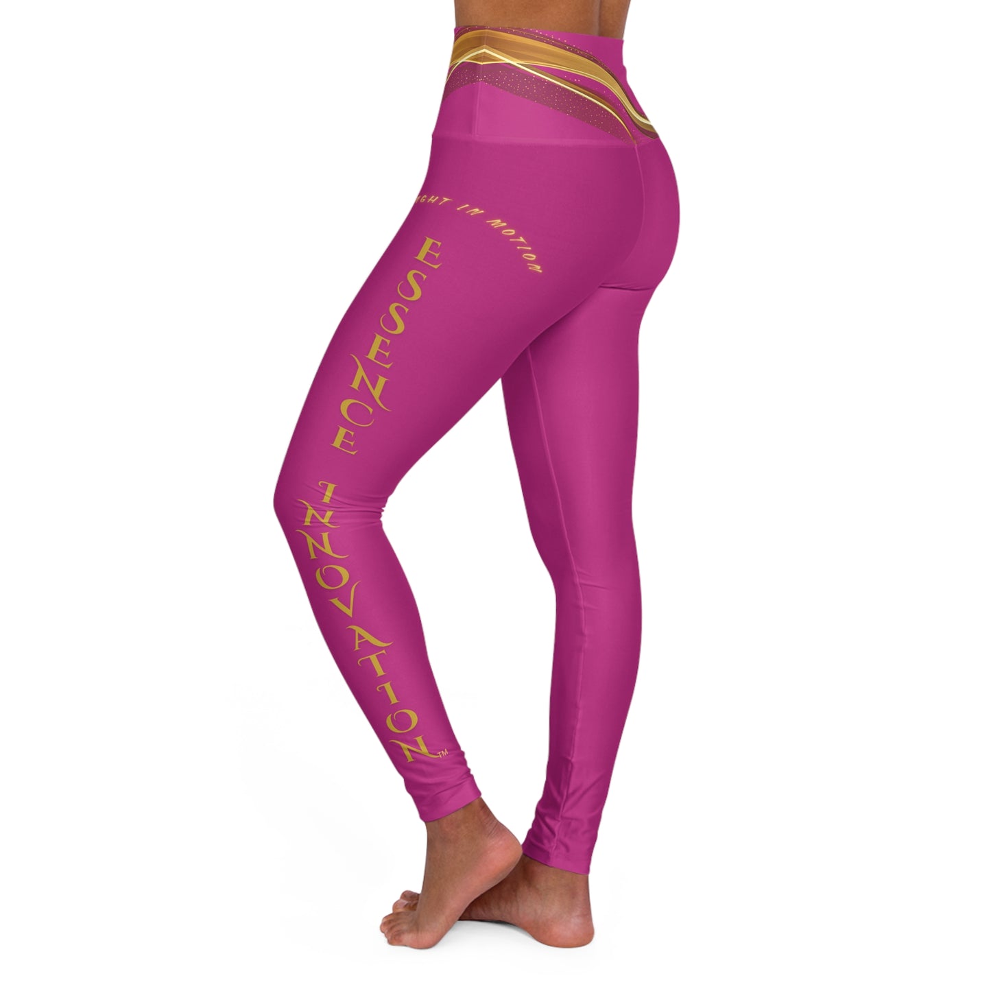 Seek More Luxe XVIII | EI Sports HW Leggings | Dark Pink
