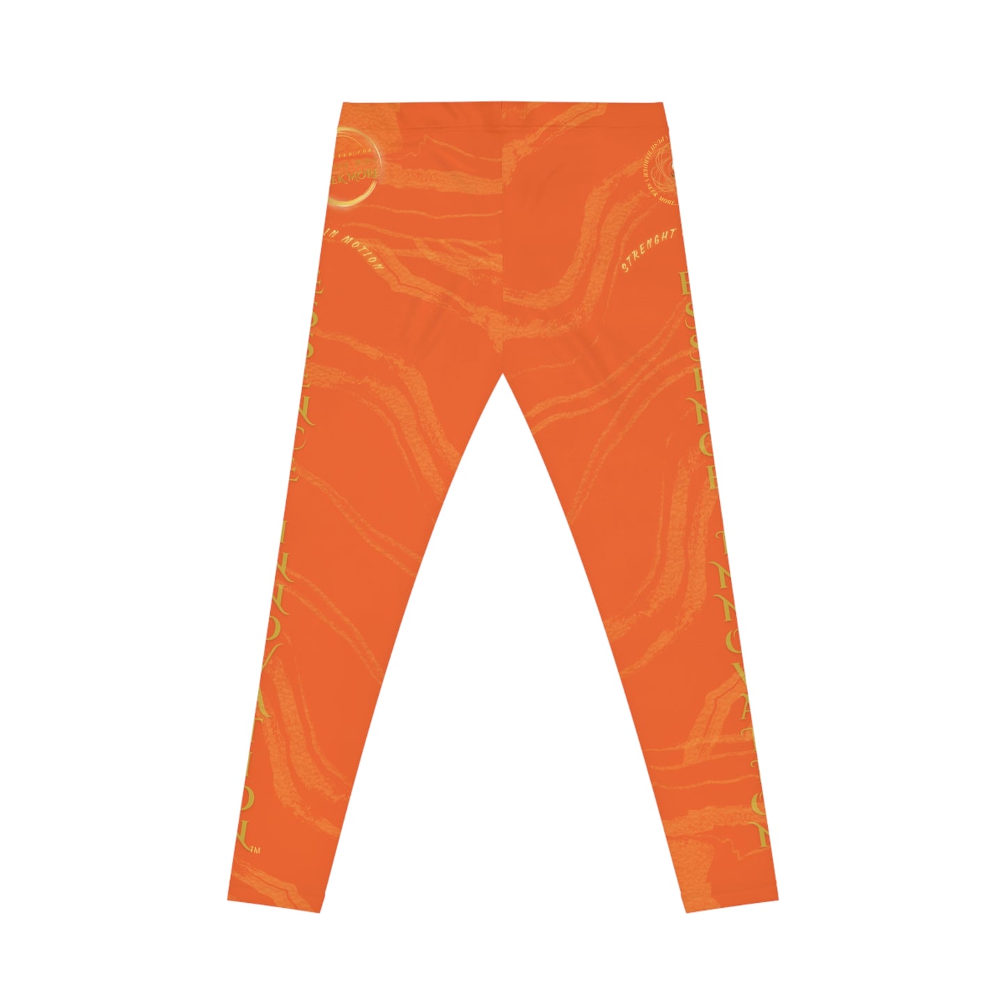 Seek More Premium S XI | EI Sports Leggings | Orange