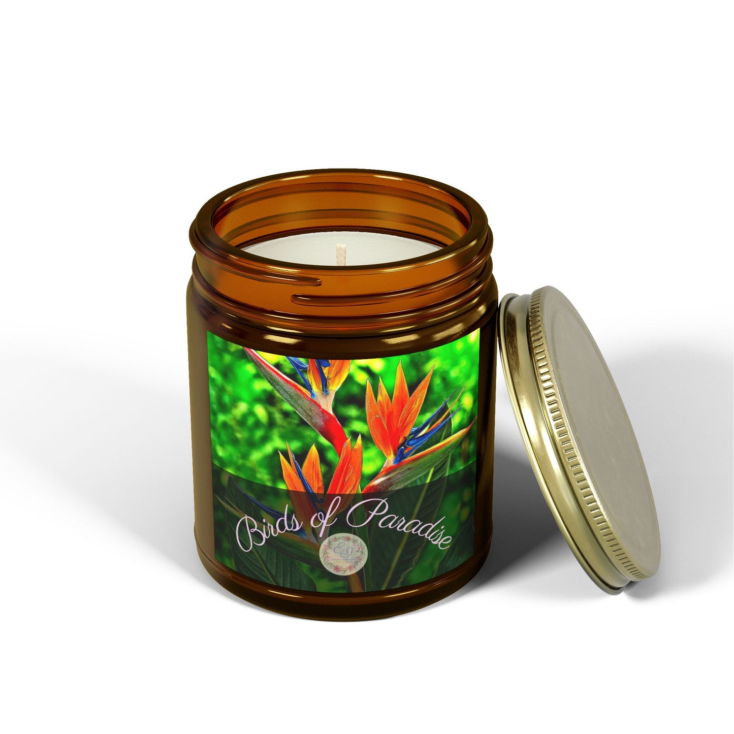 Fragrant Flower | Sunset Bliss Candle | Bird of Paradise | 4oz, 9oz