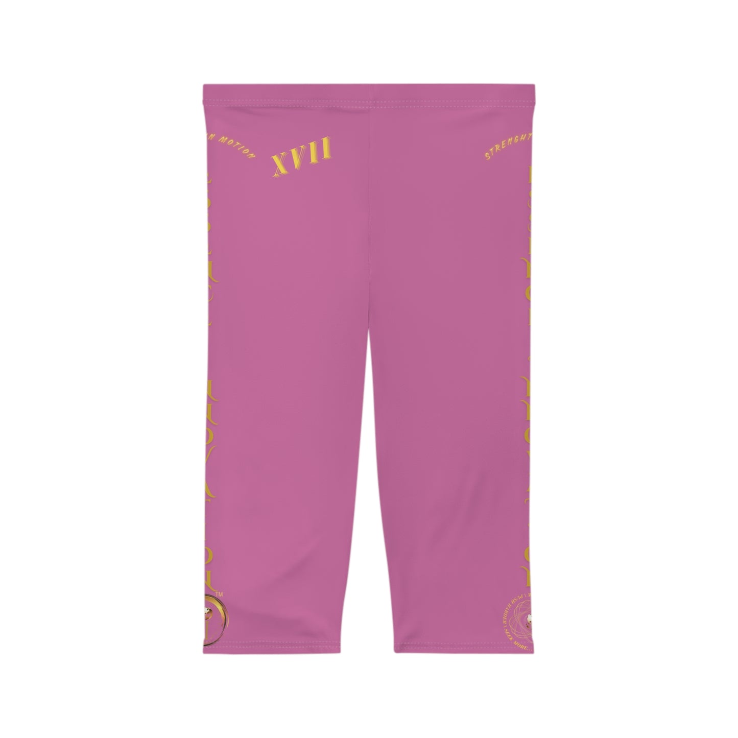 Seek More CL XVII | Capri Leggings | EI Sports | Light Pink