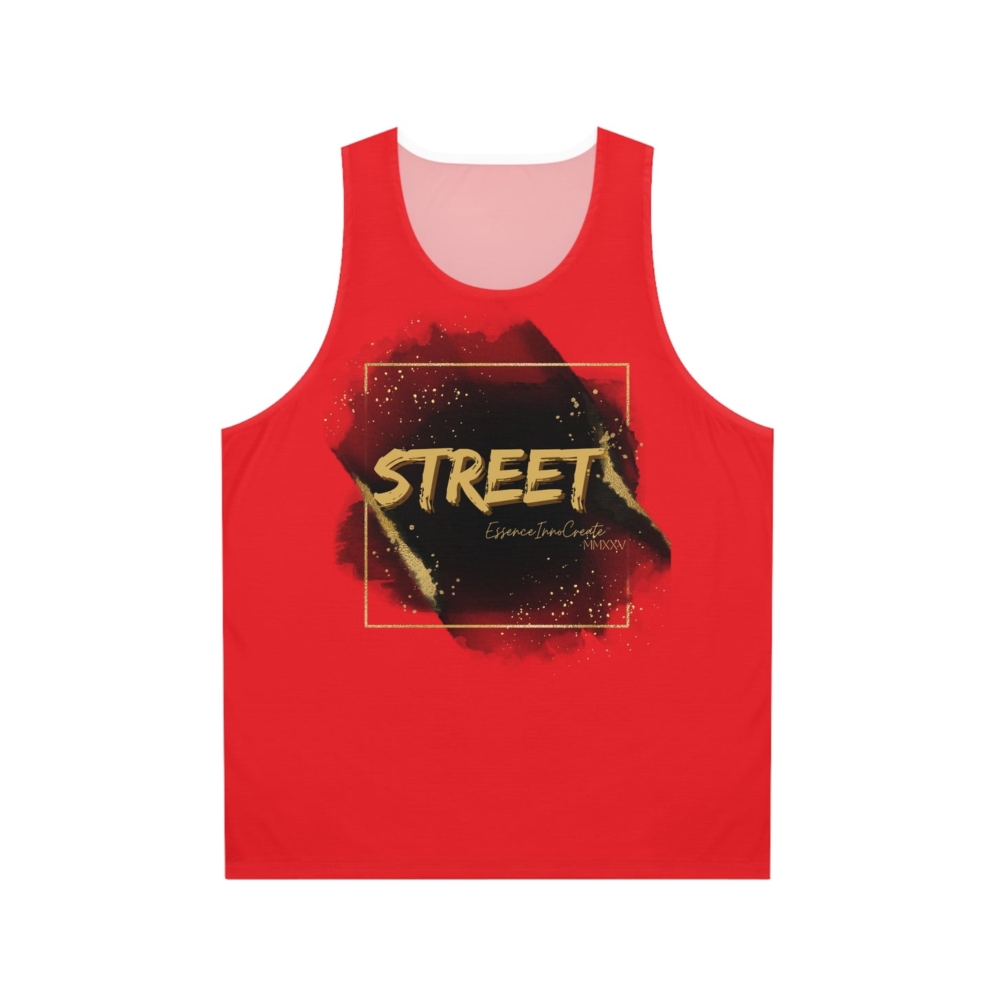 Street Wear Tank IX | EssenceInnoCreate | Red