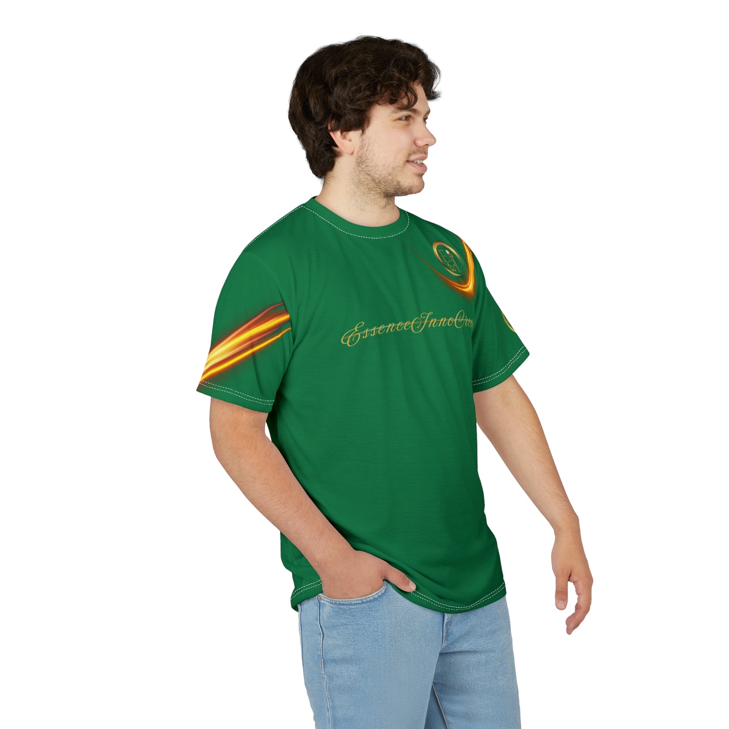 Green Trendsetters Flame Tee | EssenceInnoCreate