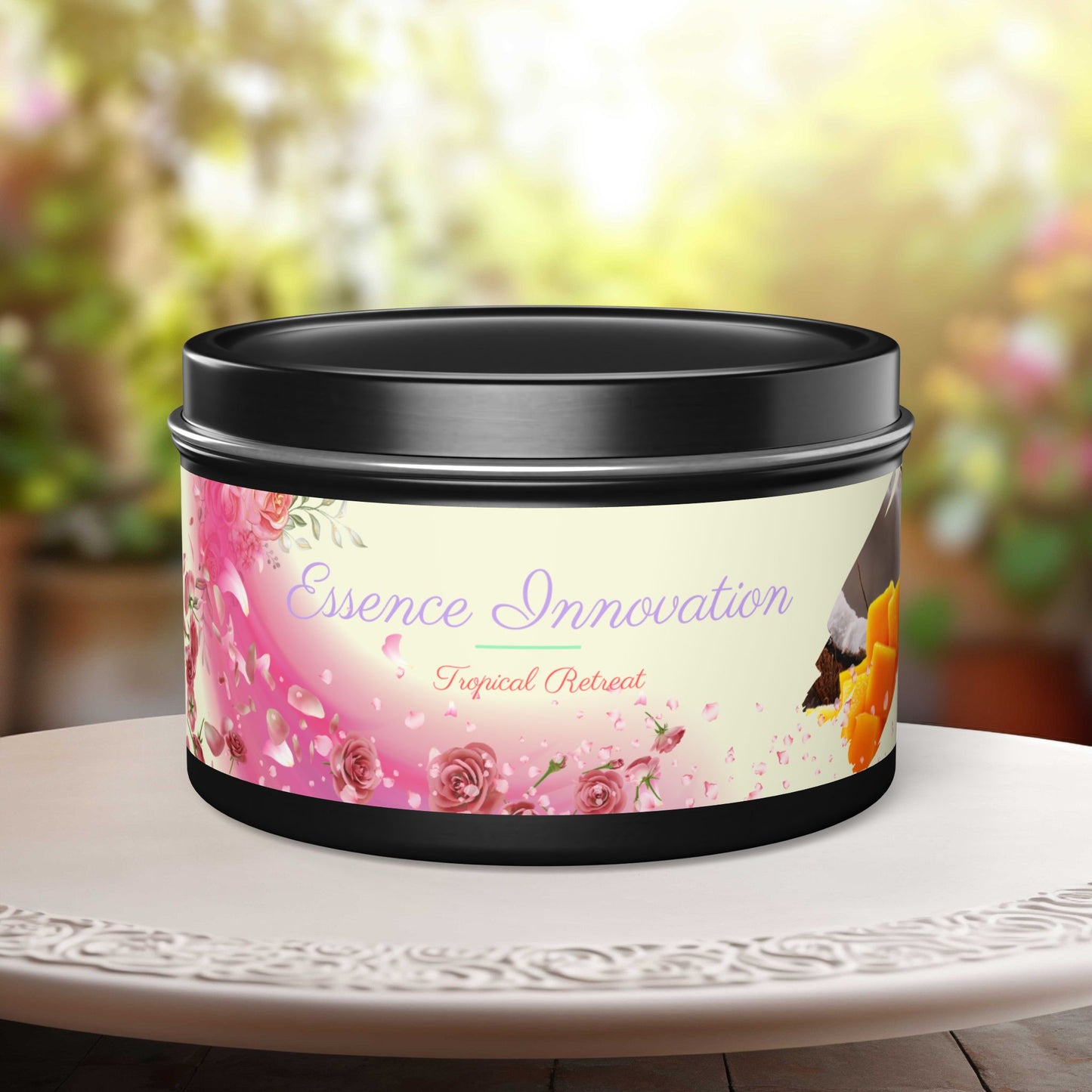 Aroma Retreat Coconut Delight | Tropical Mango Coconut | 4oz, 8oz Tin