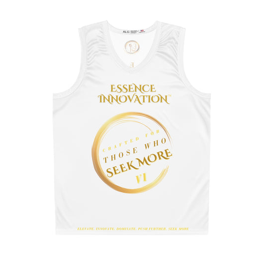 Seek More Dominance VI | EI Sports Basketball Jersey | White