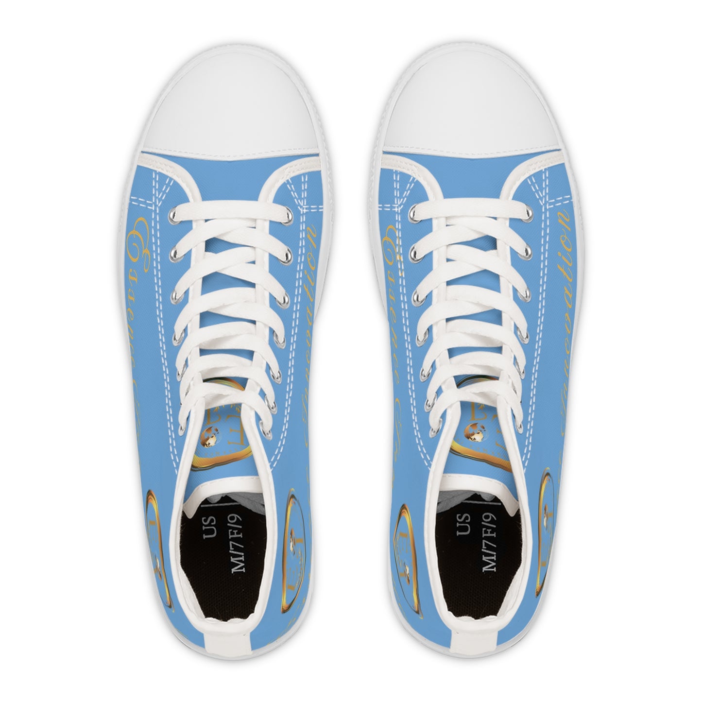 Ladies Essence Innovation Classics | Light Blue | White Sole HighTops