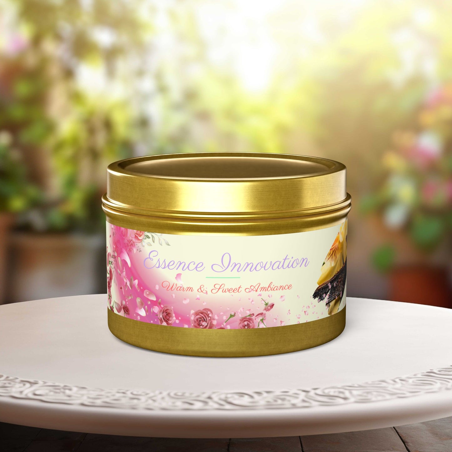 Aroma Retreat Vanilla Indulgence | Vanilla Bean Scent | 4oz, 8oz Tin
