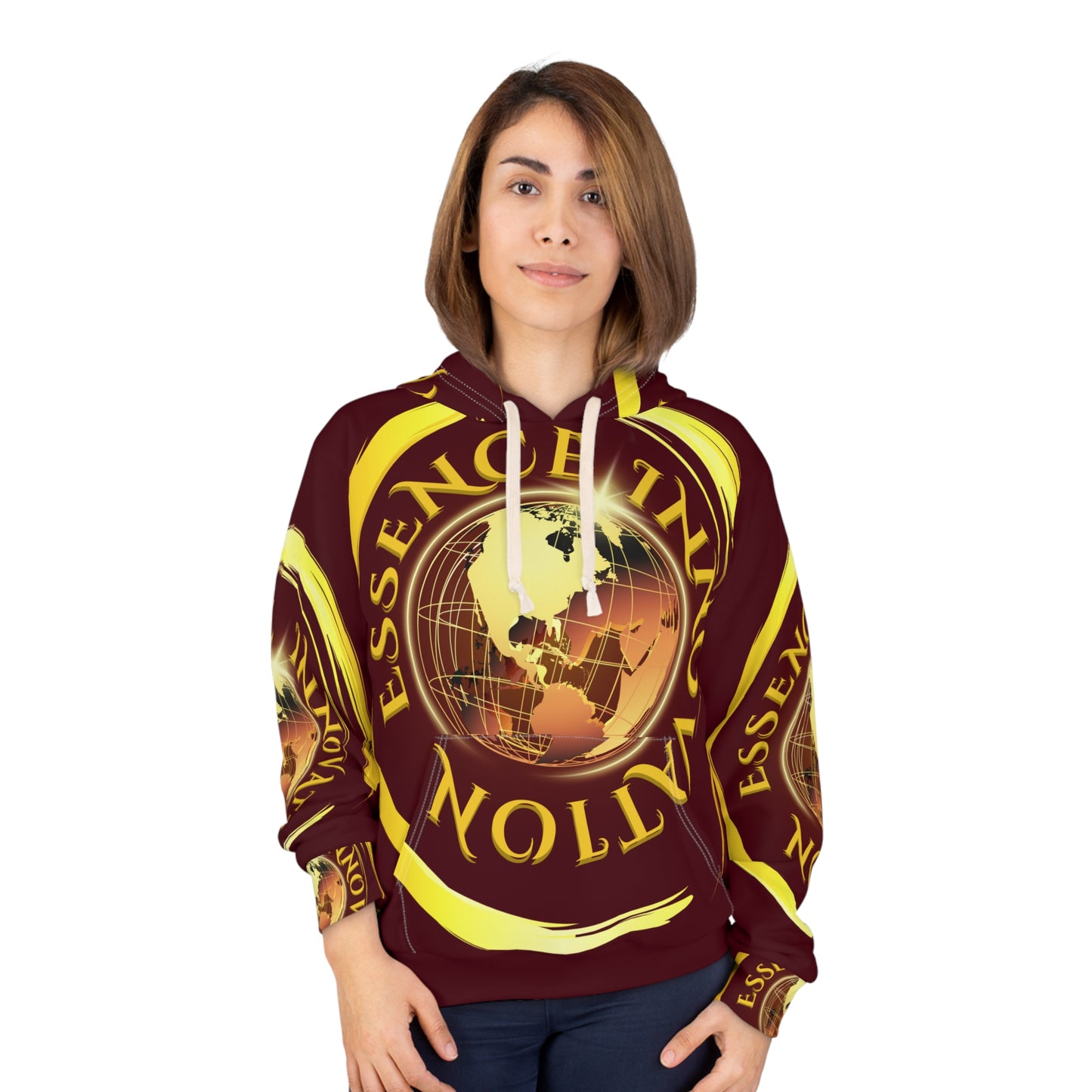 Essence Unapologetically Bold Burgundy | Luxury Hoodies | EI Fashion