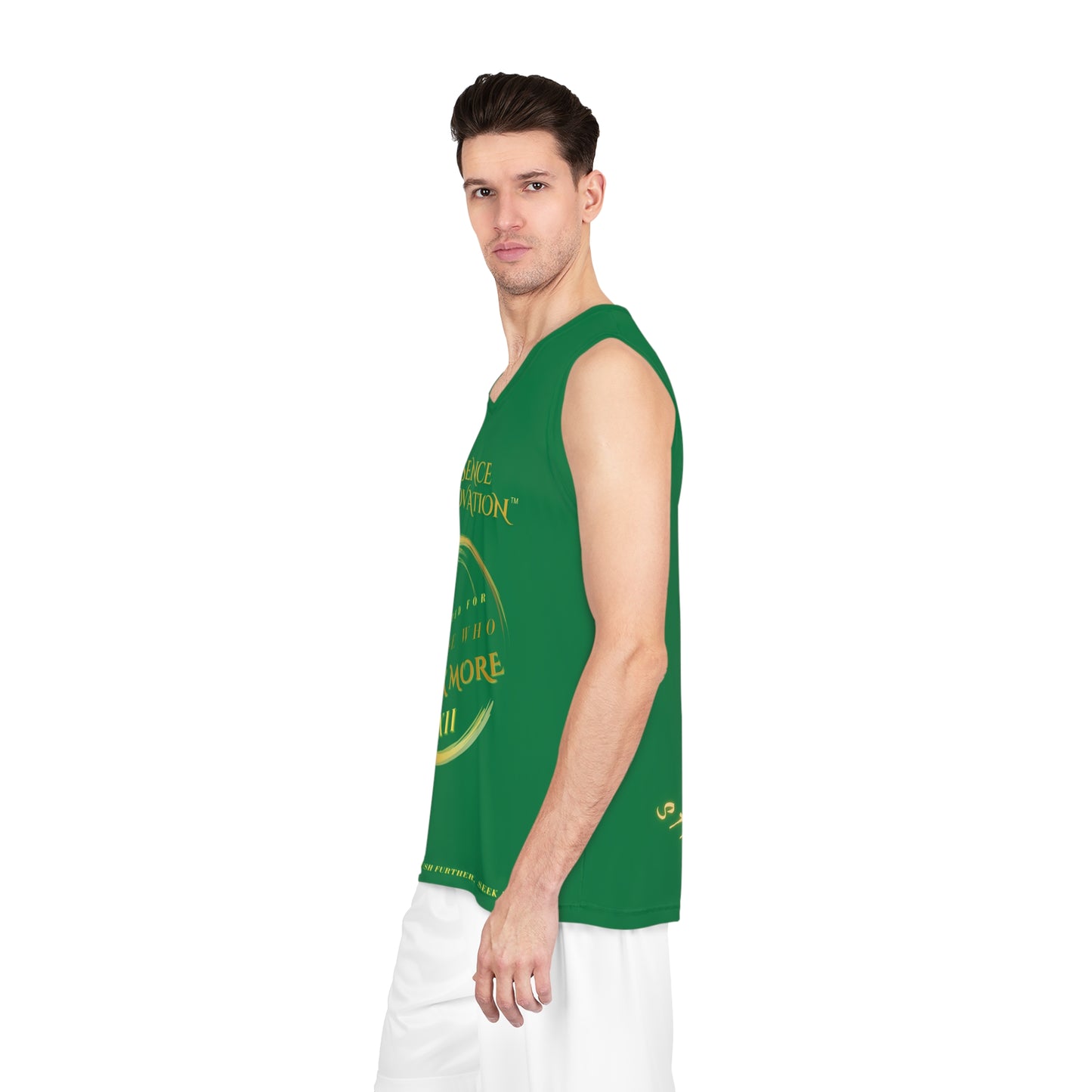 Seek More Dominance XII | EI Sports Basketball Jersey | Dark Green