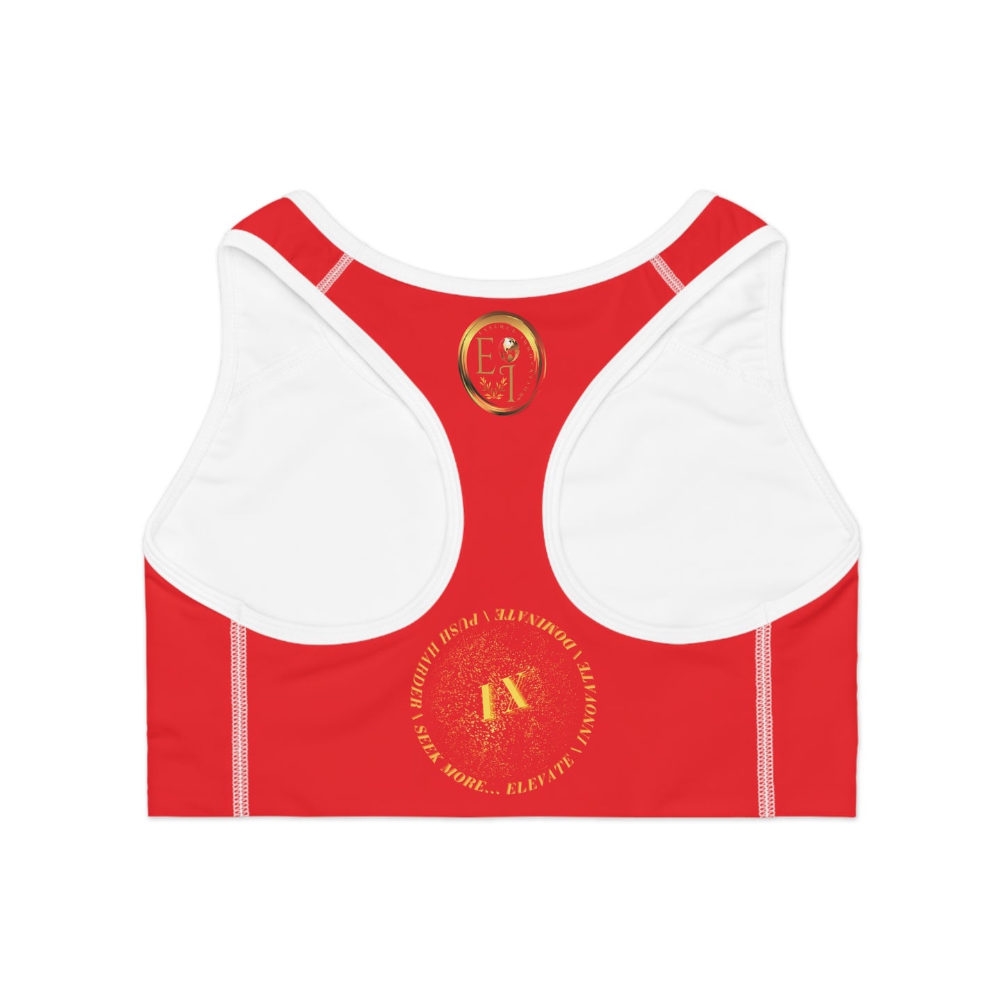 Seek More SB IX | EI Sports Bra | Red