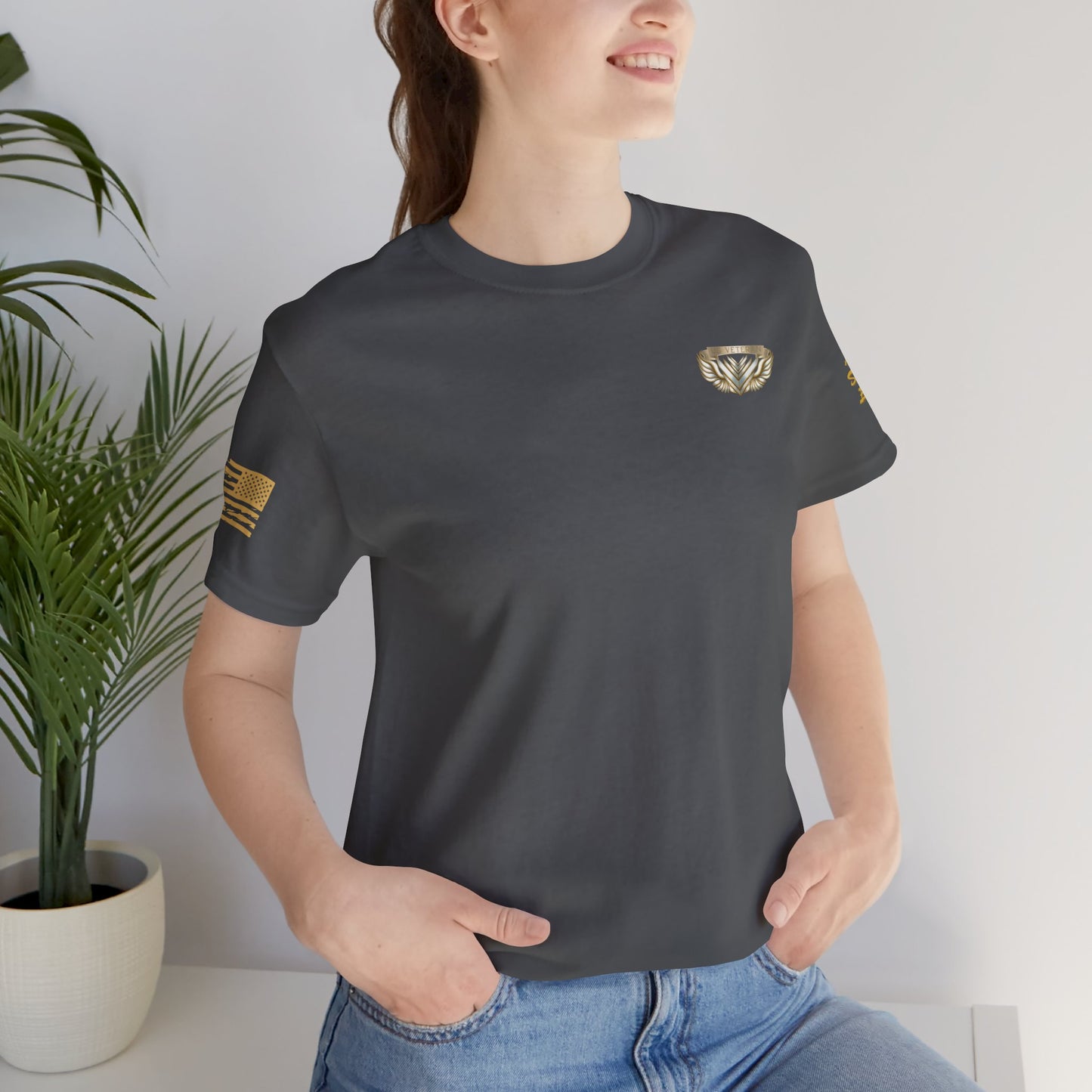 Essence Asphalt Veteran Tee – Minimalist Tribute Shirt