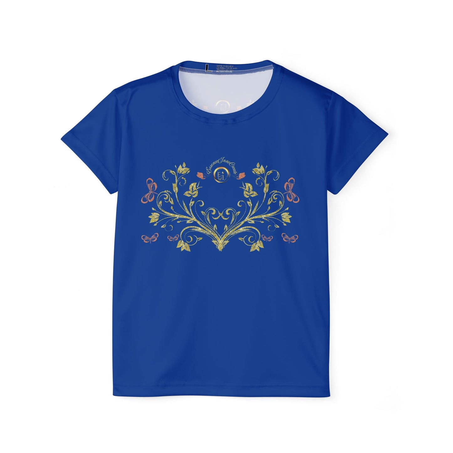 Butterfly Blossom Tee XIII | EssenceInnoCreate | Dark Blue