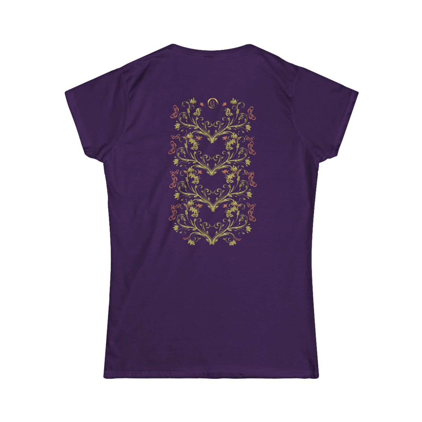 Royal Blossom Cotton Tee | EssenceInnoCreate | 9 Colors