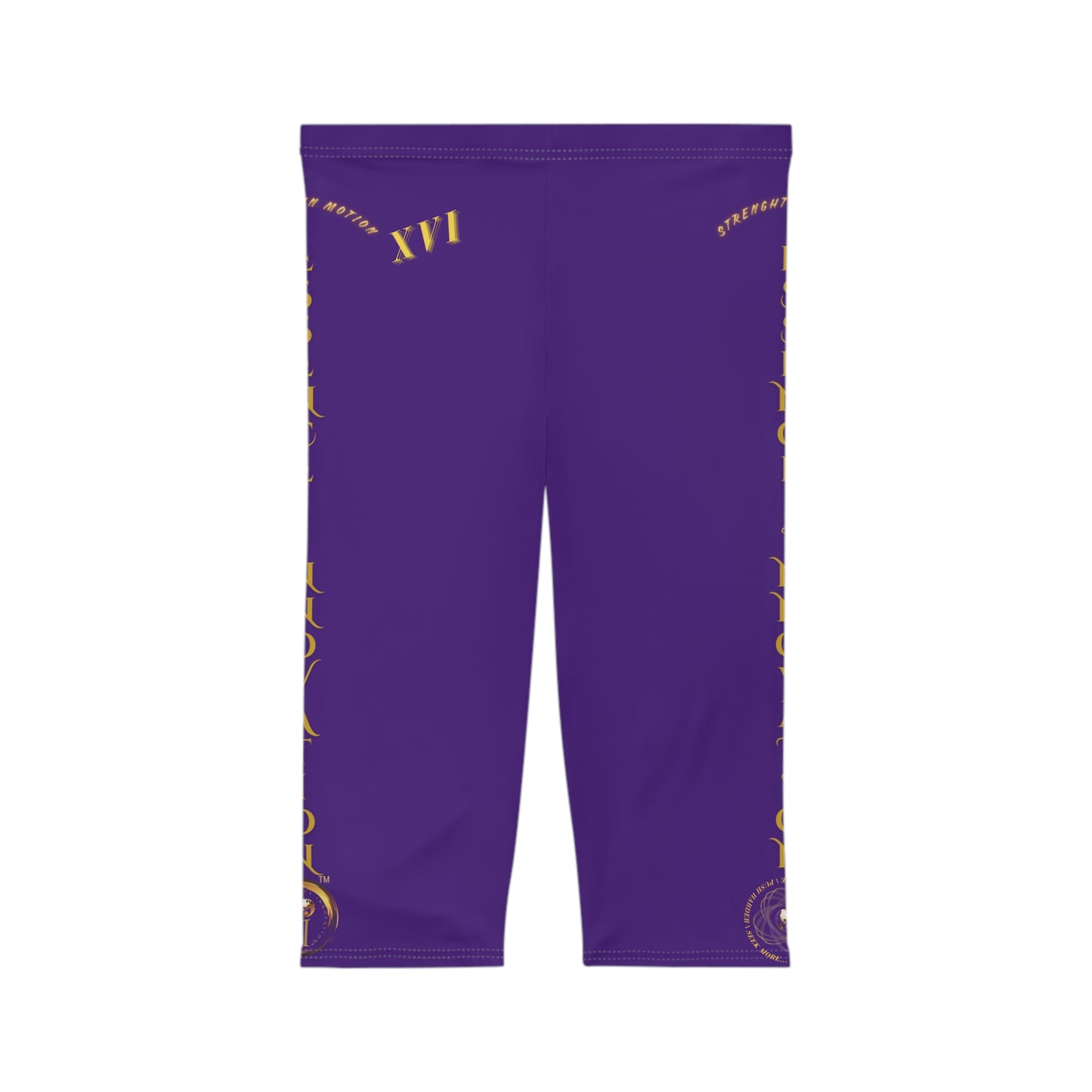 Seek More CL XVI | Capri Leggings | EI Sports | Purple