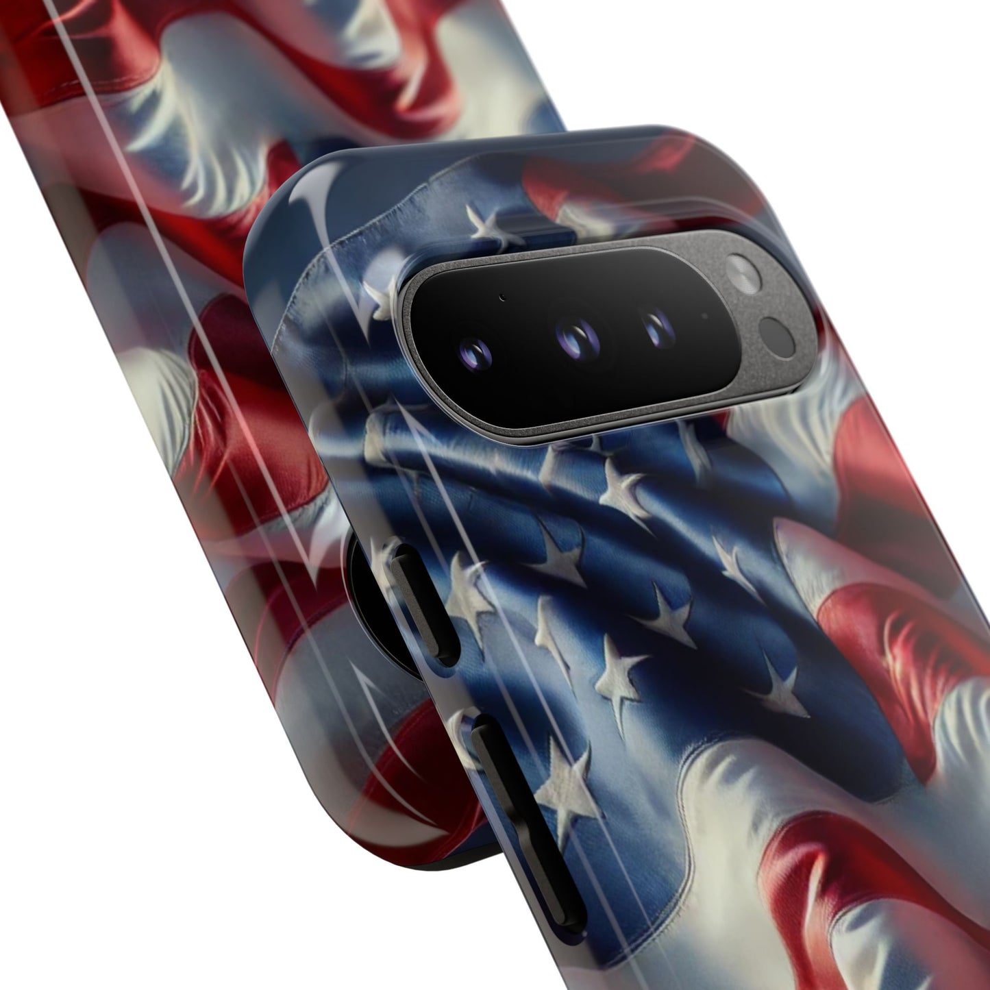 EssenceInnoCreate® Patriotic Phone Case, American Flag Design