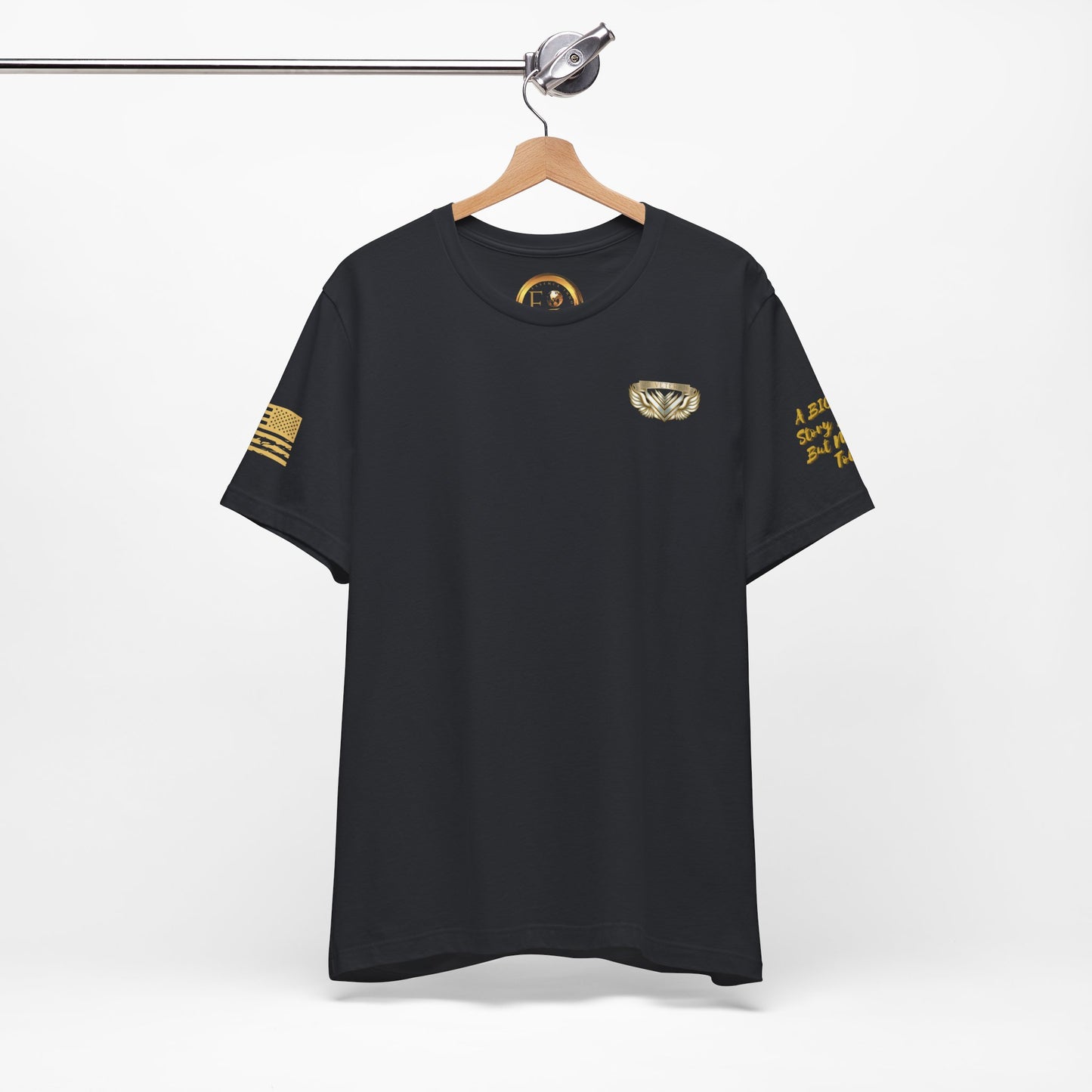 Essence Vintage Veteran Tee – Faded Black Tribute Tee