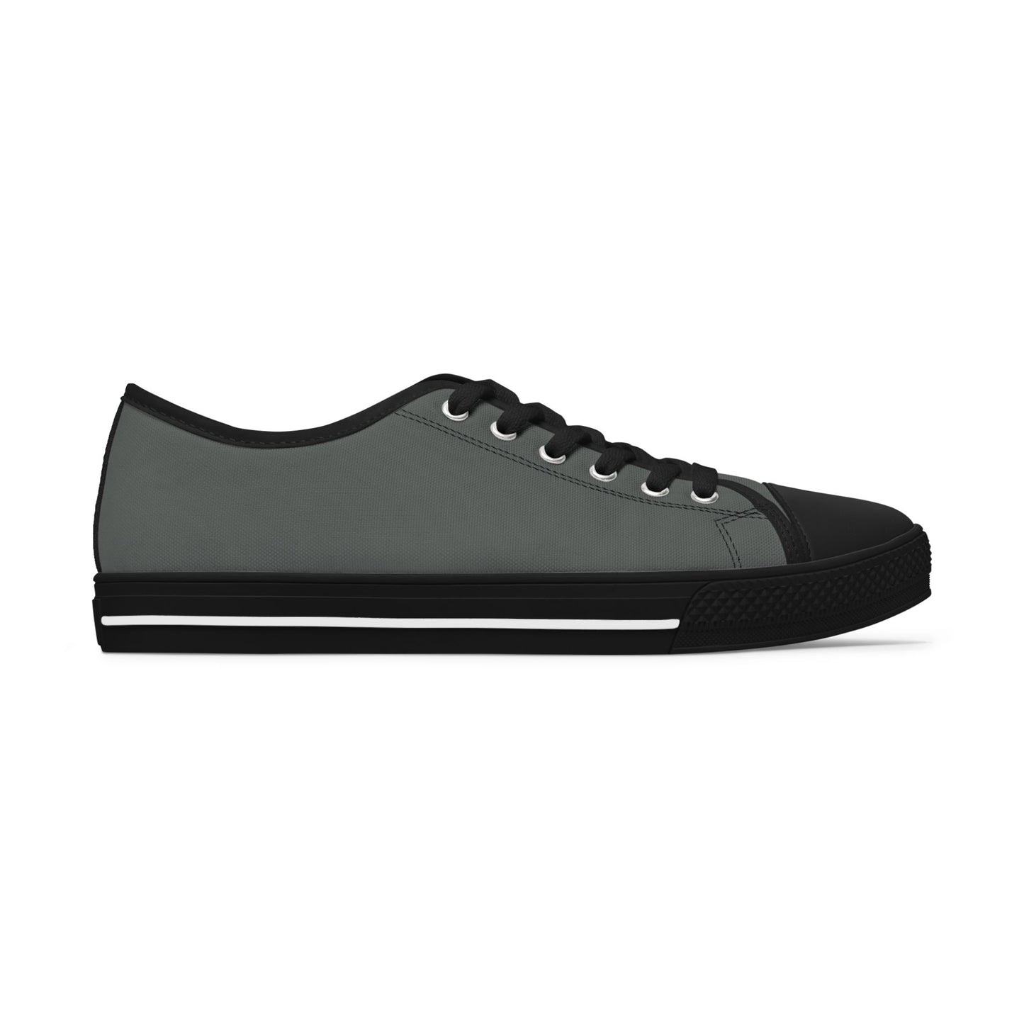 Black and grey 'Essence Innovation' sneakers on a white background