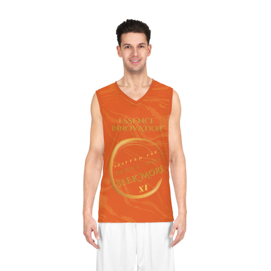 Precision XI Basketball Jersey | Seek More | Orange