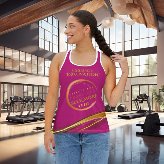 Essence Luxe Flow XVIII | Racerback Tank Top | Pink
