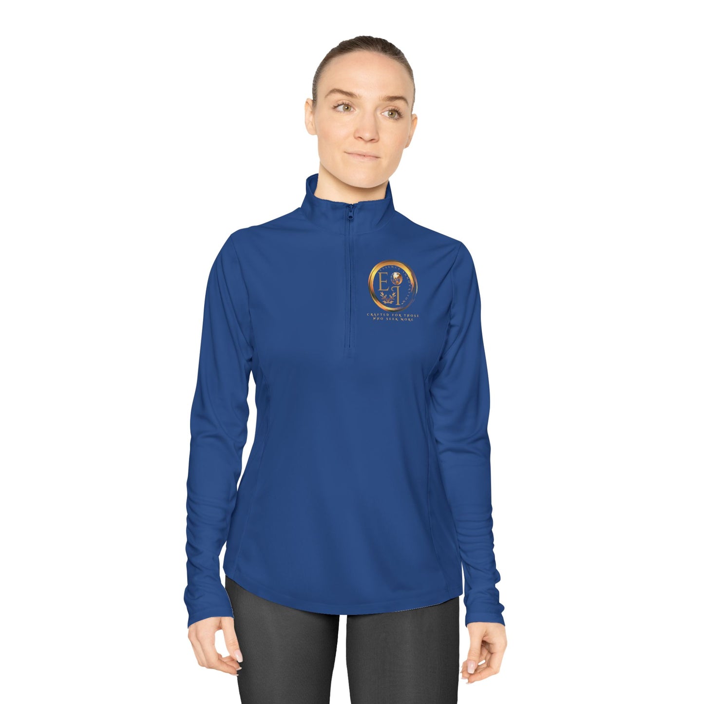 Seek More Performance Pullover | Ladies Quarter-Zip | EI Sports Apparel