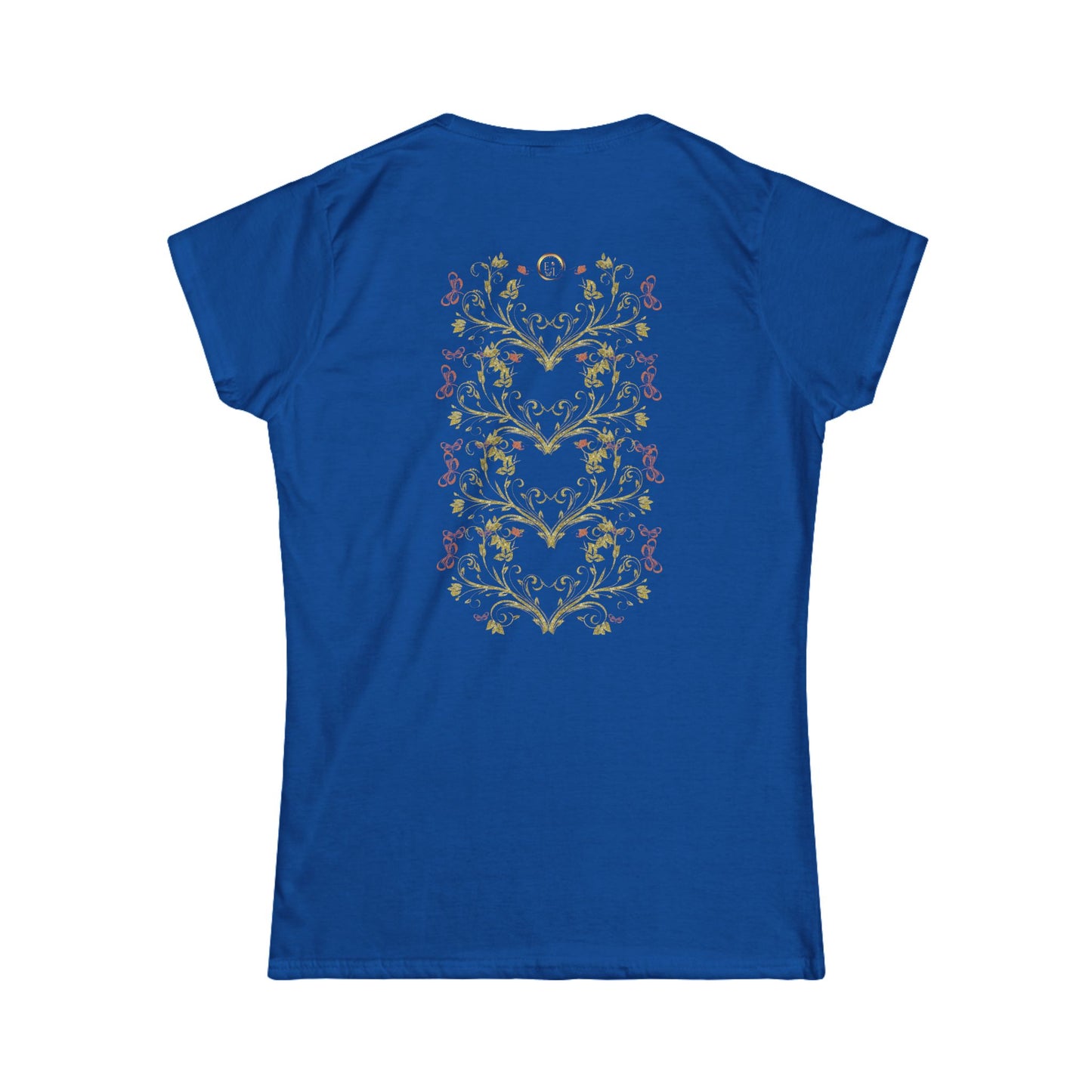 Royal Blossom Cotton Tee | EssenceInnoCreate | 9 Colors