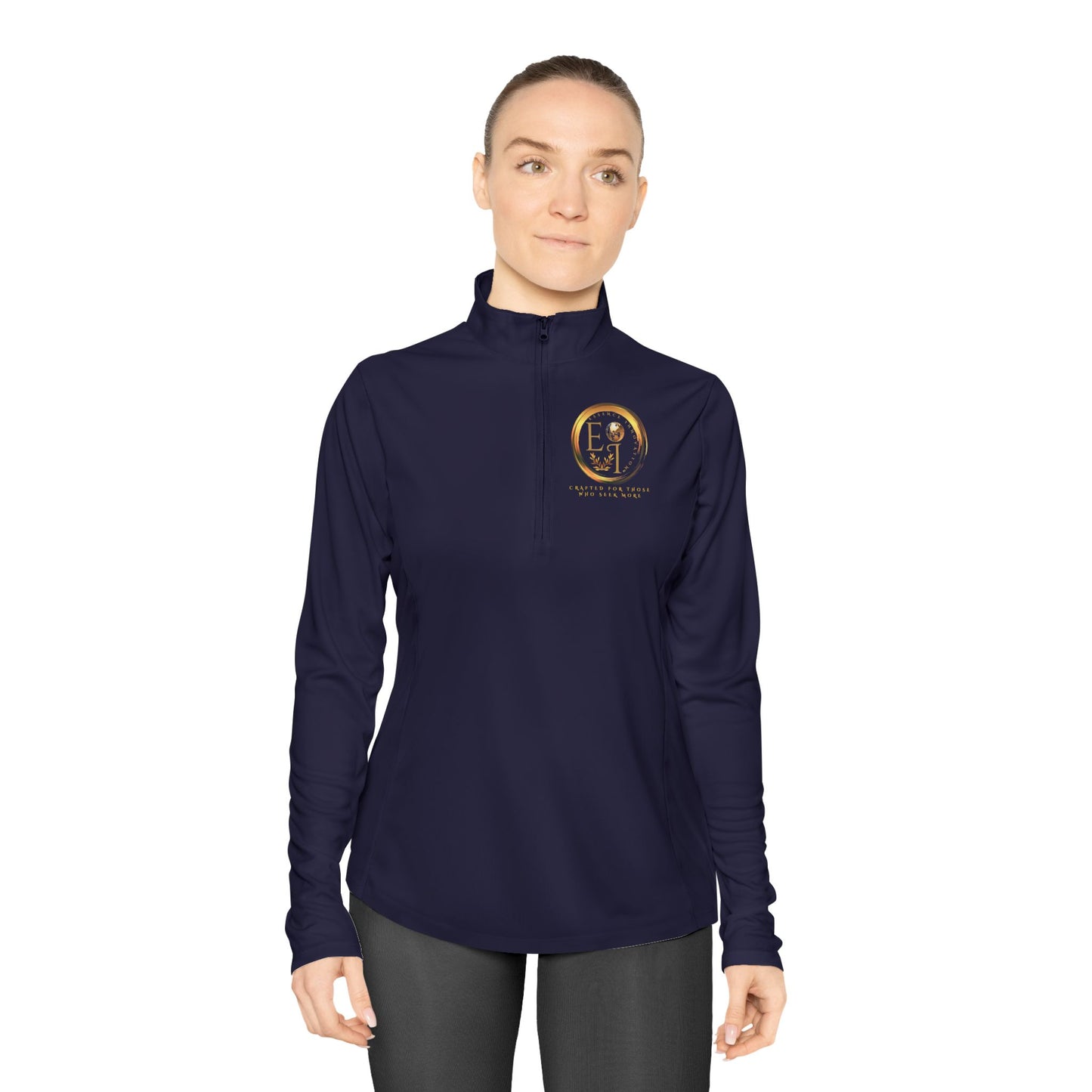 Seek More Performance Pullover | Ladies Quarter-Zip | EI Sports Apparel