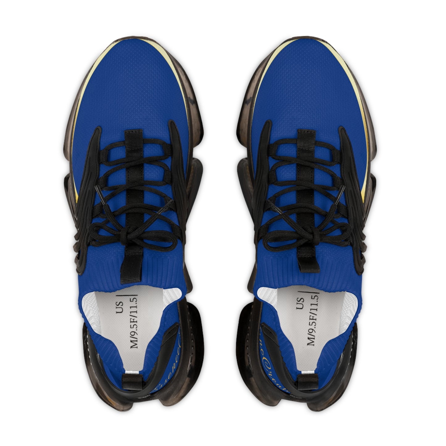EssenceInnoCreate Dark Blue | Men’s Black Trim Mesh Sneakers