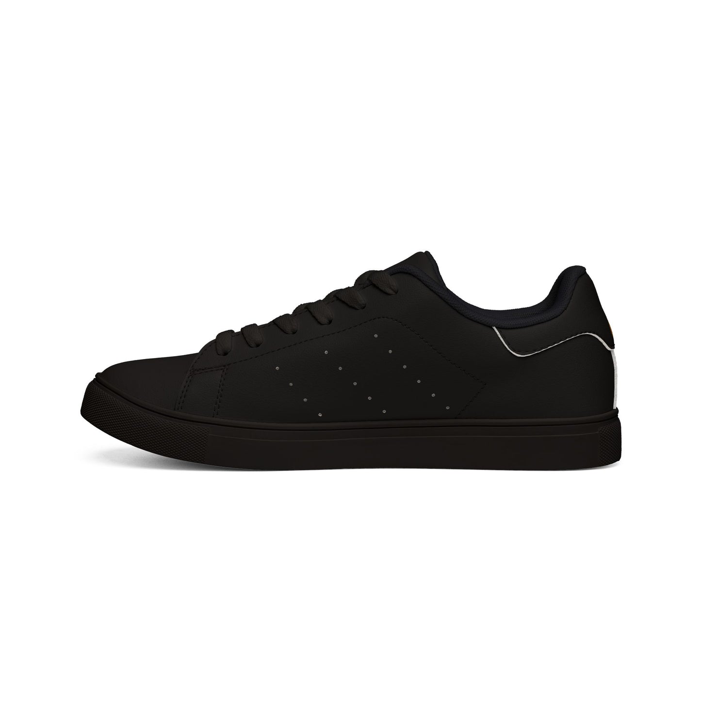 Black EssenceInnoCreate shoe with white lining on a white background