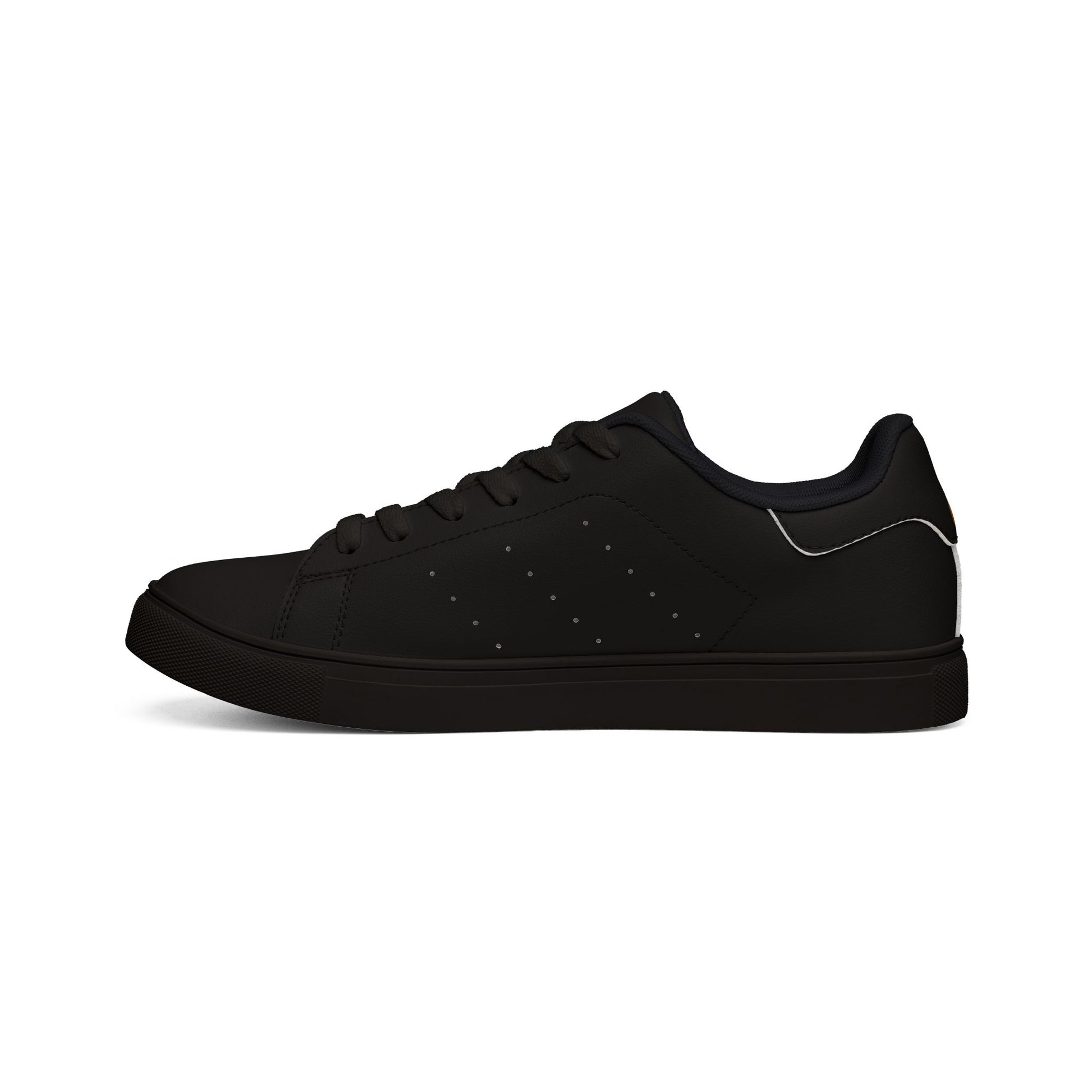 Black EssenceInnoCreate shoe with white lining on a white background