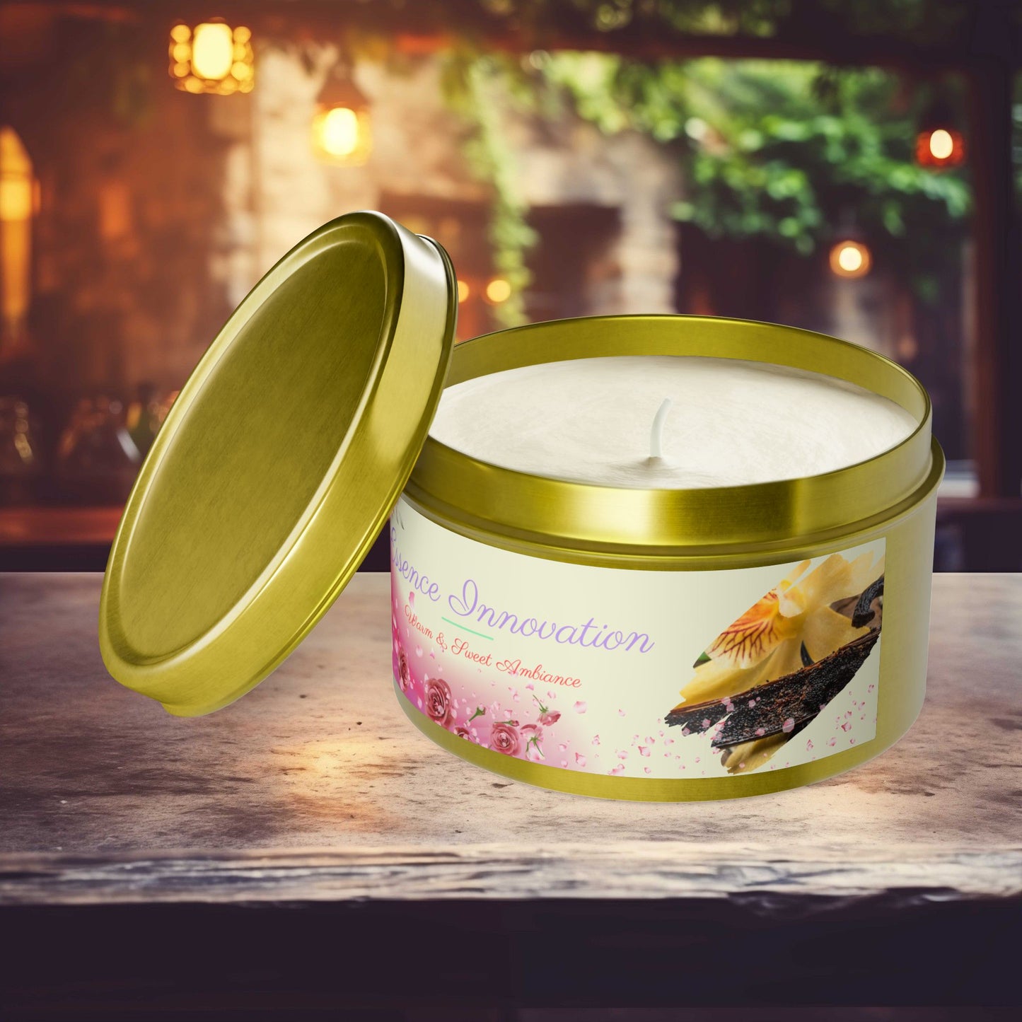 Aroma Retreat Vanilla Indulgence | Vanilla Bean Scent | 4oz, 8oz Tin
