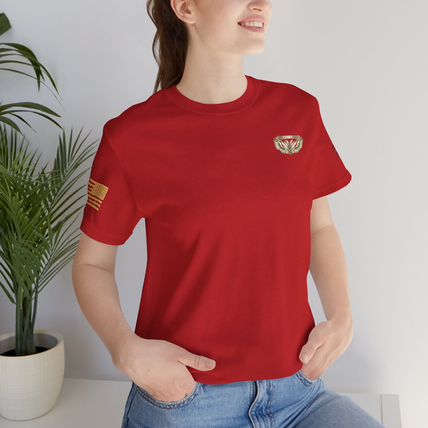 Essence Crest Veteran Tee | Honor, Strength, Quiet Legacy | 13 Colors