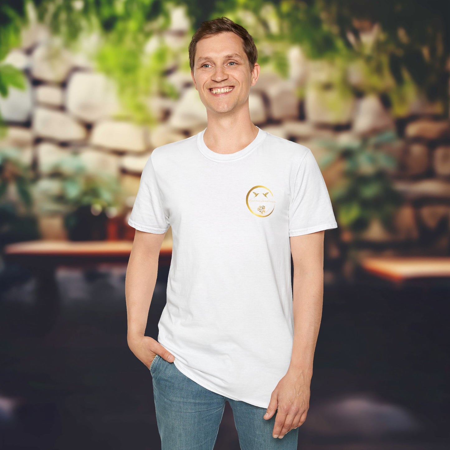 White Softstyle Tee | EssenceInnoCreate | Unisex Streetwear